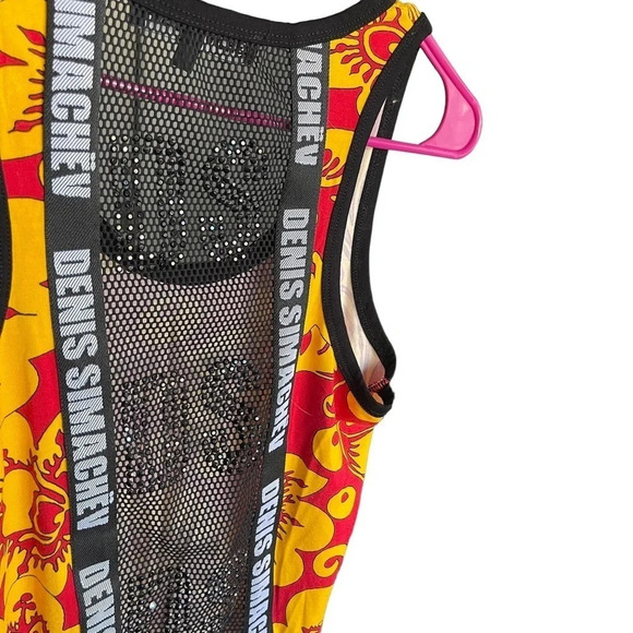 DENIS SIMACHËV Designer Tank Top Size M - Picture 8 of 9